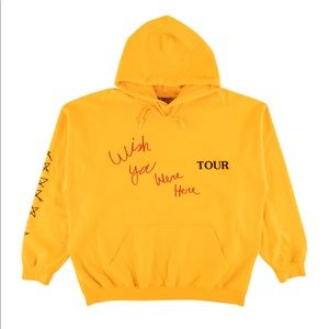 Travis Scott Yellow Tour Hoodie size XL